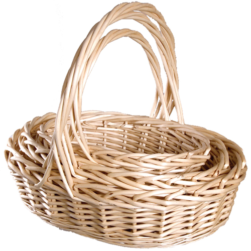 Unpeeled Willow Basket Unpeeled Willow Basket